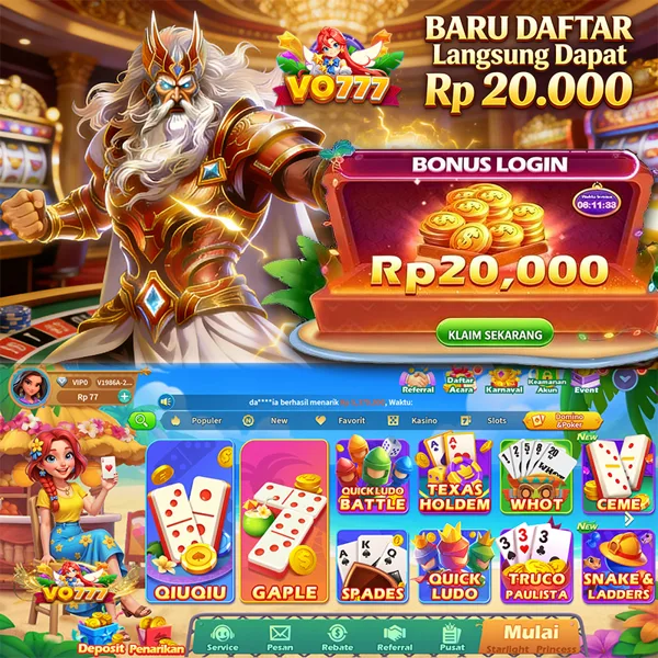 VO777 2026 Slot Gacor RTP Tinggi